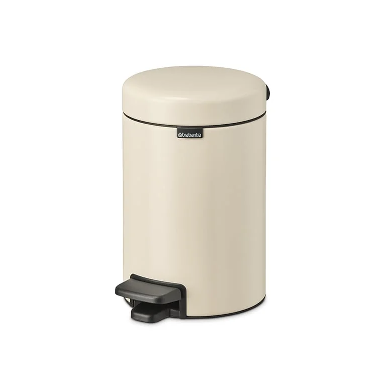 Pedal Waste Bin Brabantia NewIcon 3L, Soft Beige