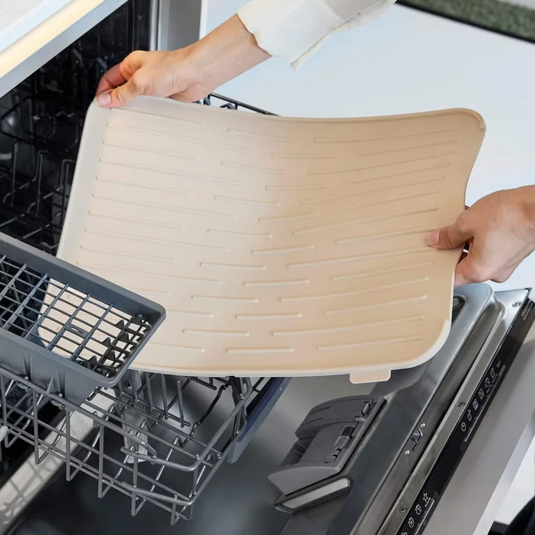 Silicone Dish Drying Mat Brabantia 33x44cm, Soft Beige