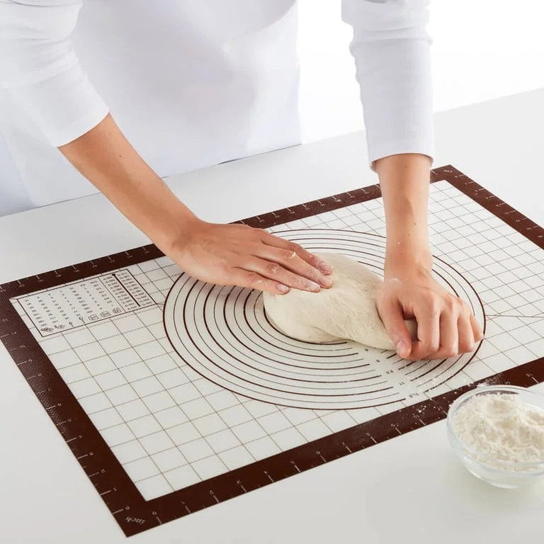 Pastry Mat Lekue 60x40cm, Silicone, with measures