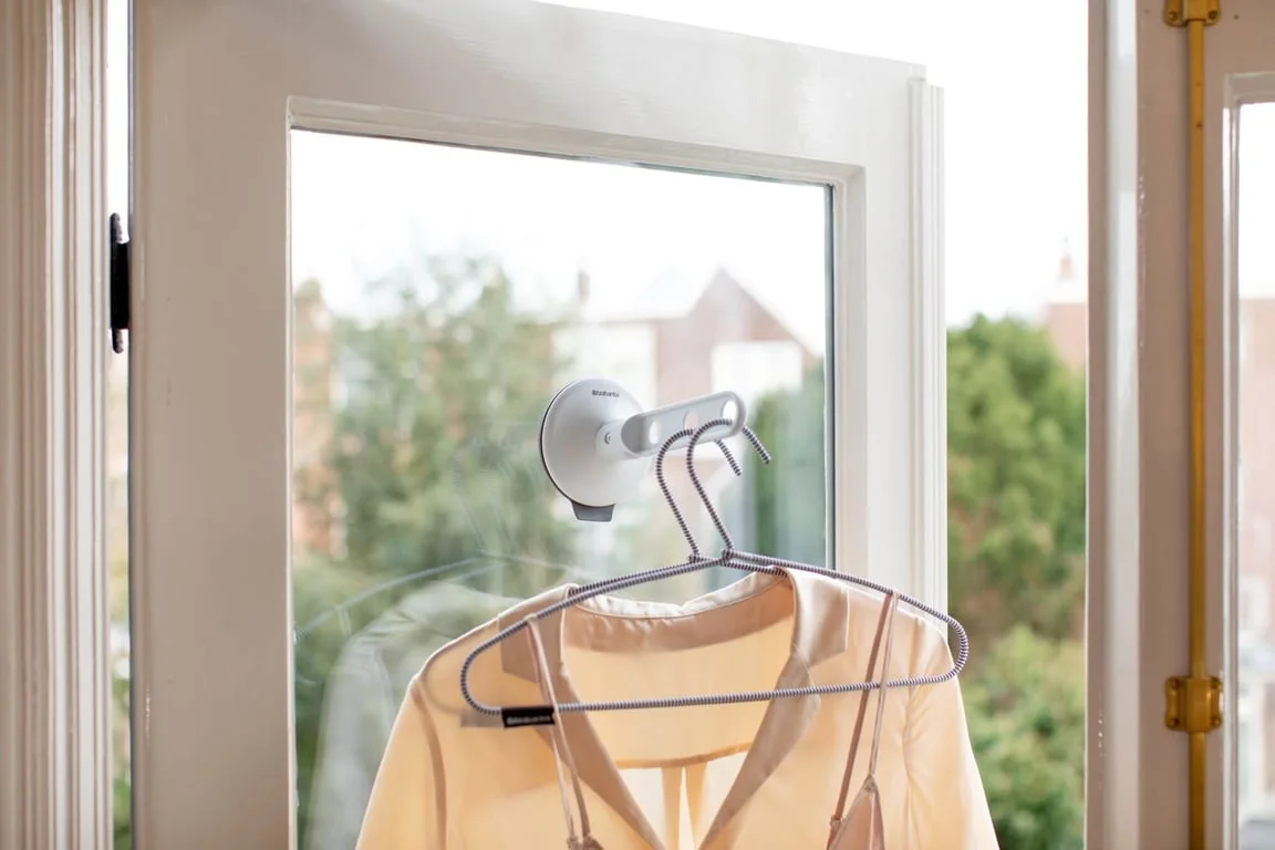 Clothes Hook with Suction Cup Brabantia Light Grey