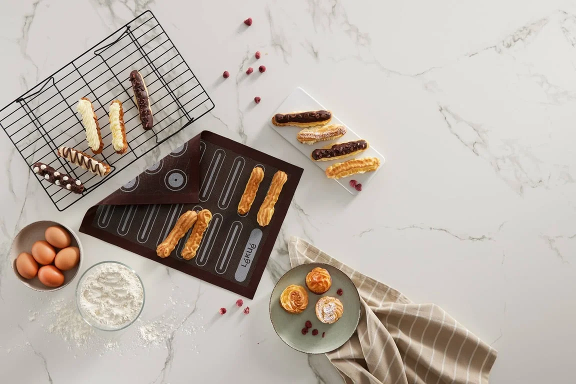 Baking Mat Lekue 40x30cm, Silicone, Microperforated