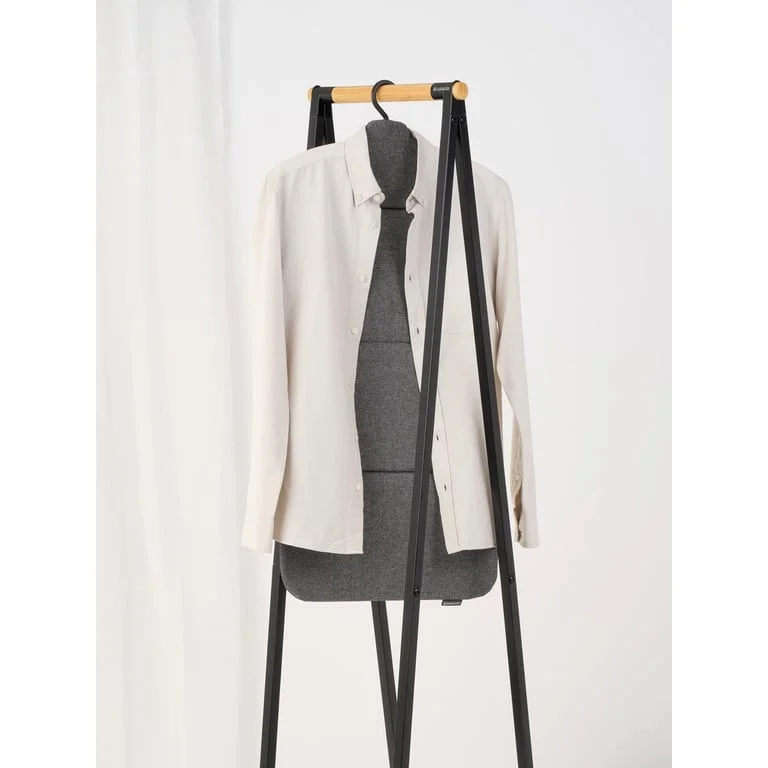 Foldable Steaming Board Brabantia Linn Pepper Black