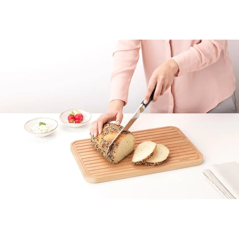 Chopping Board Brabantia Profile Wooden 40x25cm, for Bread