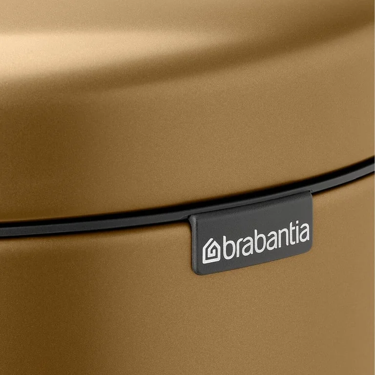 Pedal Waste Bin Brabantia NewIcon 30L, Warm Brass