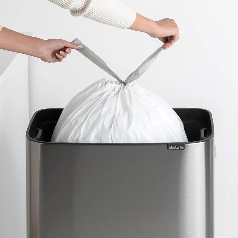 Кош за смет Brabantia Bo Touch Hi 60L, Matt Steel Fingerprint Proof