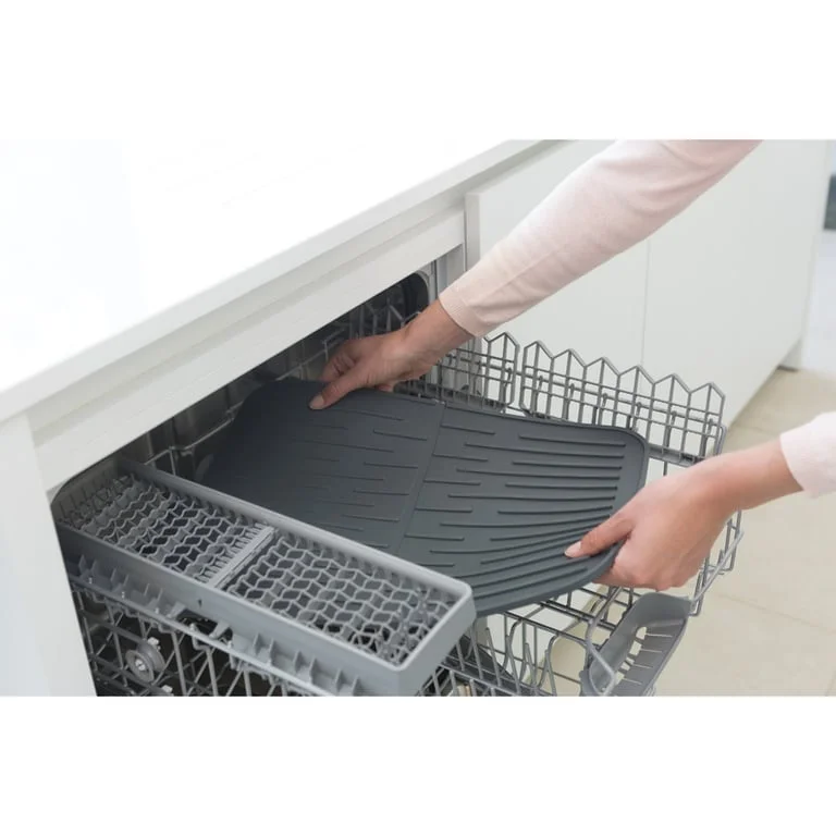 Silicone dish drying mat, Brabantia, Dark Grey