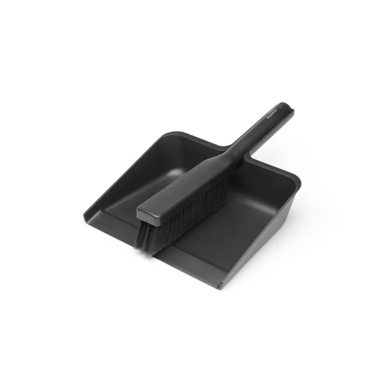 Dustpan and Brush Set Brabantia SinkSide Dark Grey