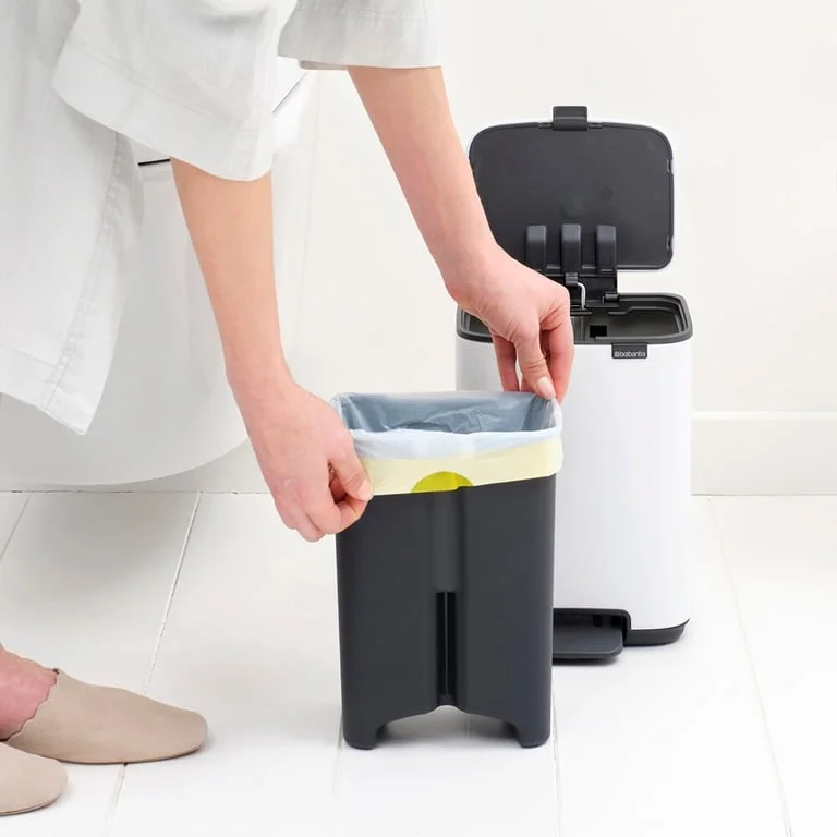 Кош за смет Brabantia Bo Pedal 4L, White