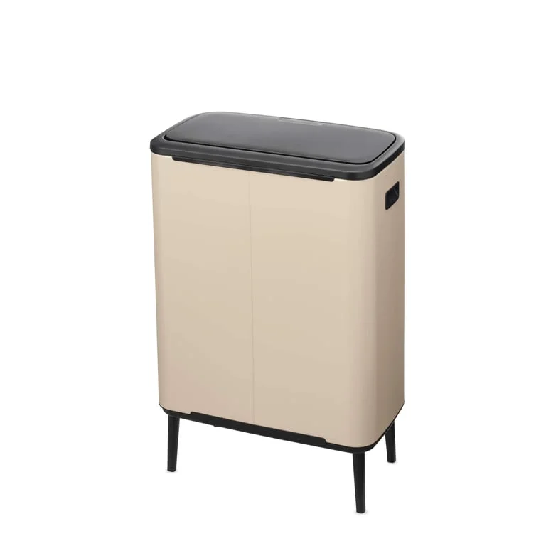 Waste Bin Brabantia Bo Touch Hi 60L, Soft Beige