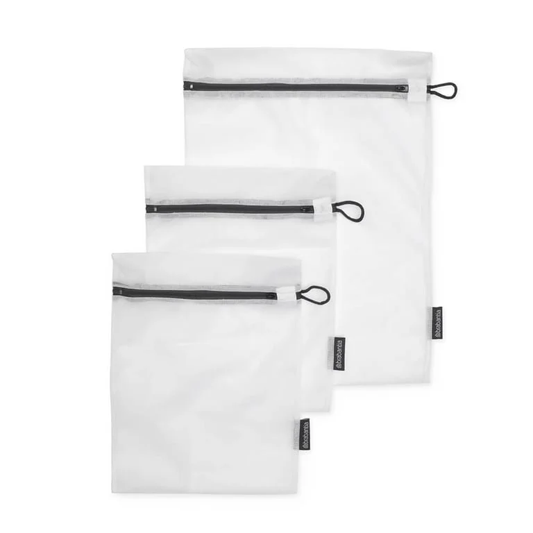 Laundry Bags Brabantia White/Grey, Two Sizes, 3 Pcs