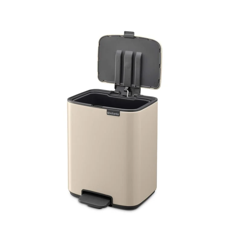 Waste Bin Brabantia Bo Pedal 7L, Soft Beige
