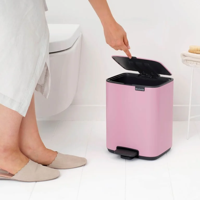 Waste Bin Brabantia Bo Pedal 7L, Lilac Pink