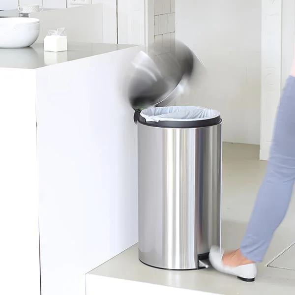 Twin Pedal Bin Silent Brabantia, 2x20 L