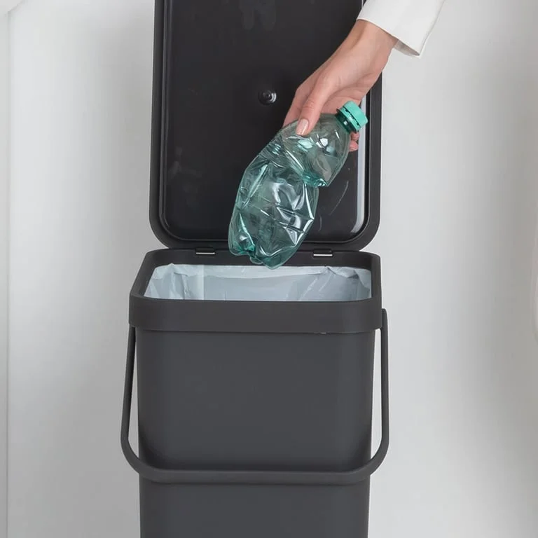 Waste Bin Brabantia Sort&Go 40L, Dark Grey