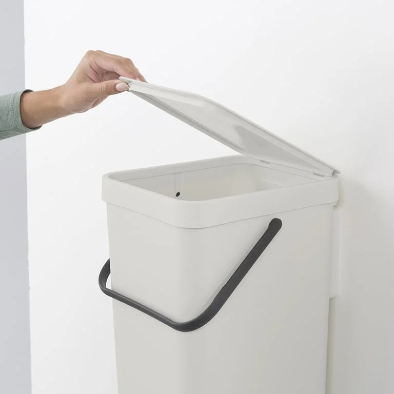 Waste Bin Separation Basket Brabantia Sort&Go 16L, Light Grey