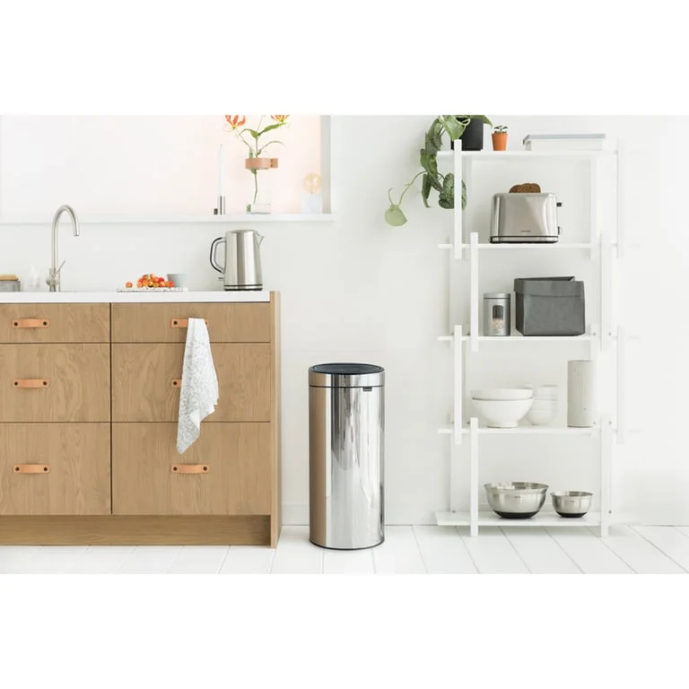 Touch Bin Newicon Brabantia, 30 L Brilliant Steel