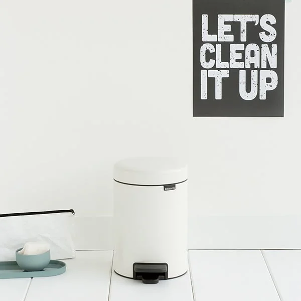Waste Bin NewIcon Brabantia 3L, White