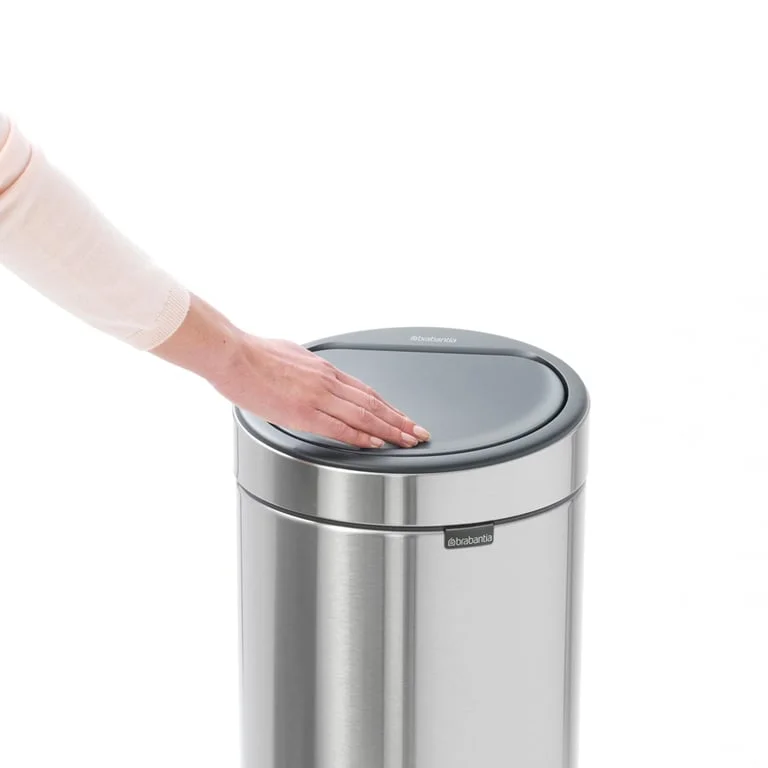 Кош за смет Brabantia Touch Bin New 30L, Platinum