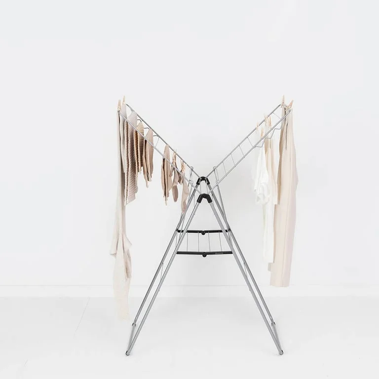 Drying Rack Brabantia Hangon, 20m, Metallic Grey