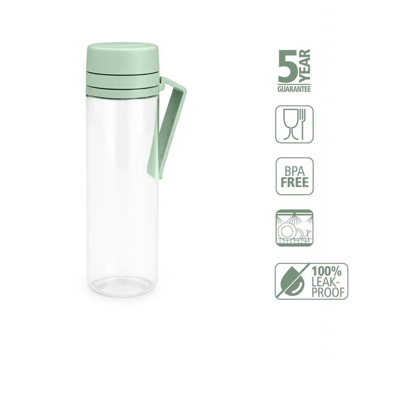 Бутилка Brabantia Make&Take 500ml Jade Green, с цедка