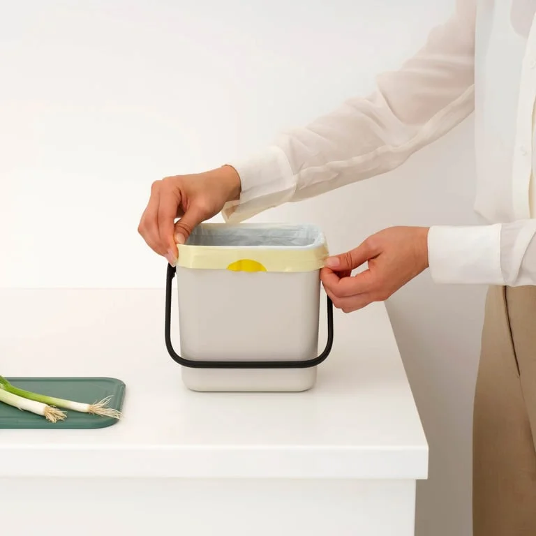 Waste Bin Brabantia Sort&Go 3L, Soft Beige