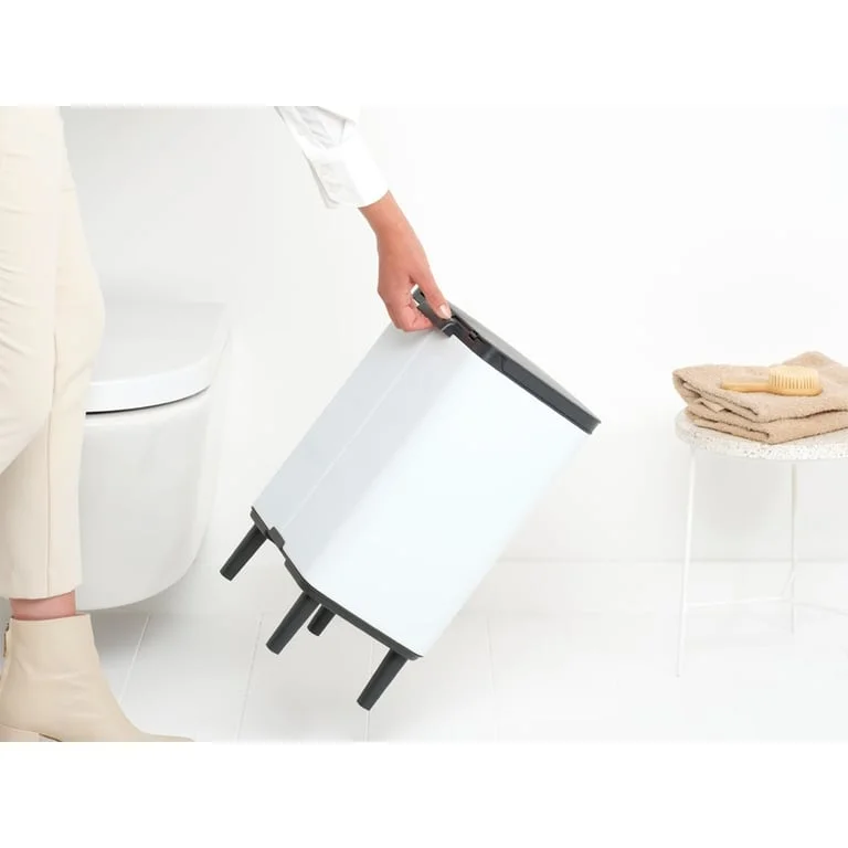 Waste Bin Brabantia Bo Small Hi 12L, White