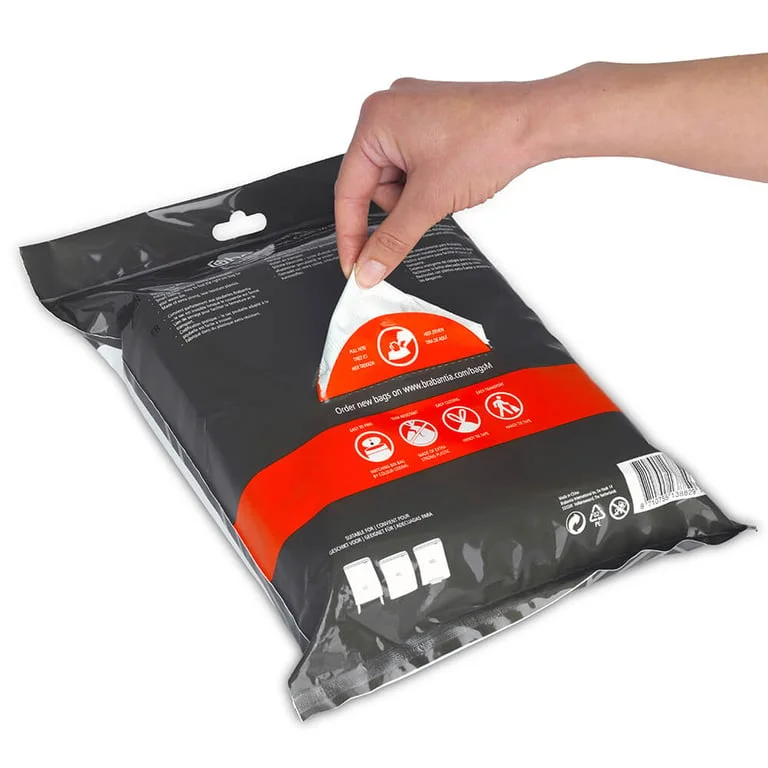Waste Bin Bags Brabantia M, 60L, 40 pcs, White, Dispenser