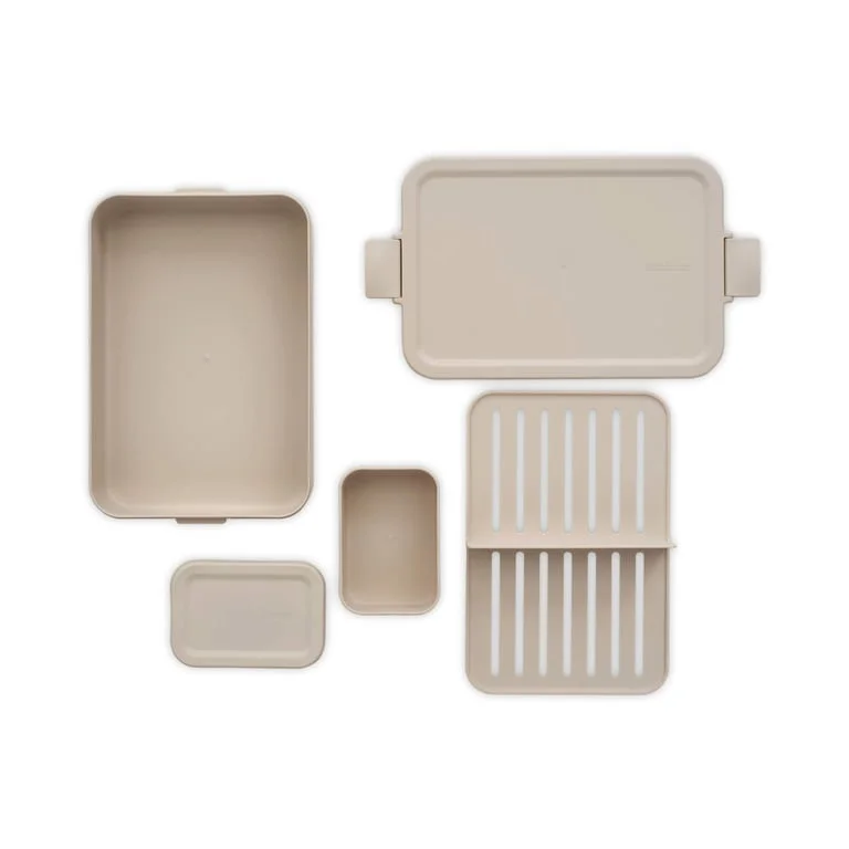 Lunch Box Brabantia Make&Take Soft Beige Large, Plastic, Bento