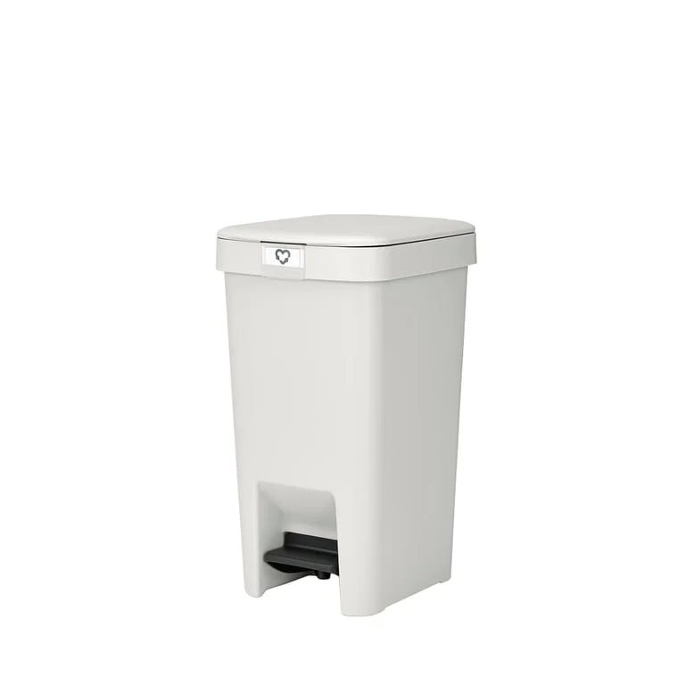 Кош за смет с педал Brabantia StepUp 10L, Light Grey