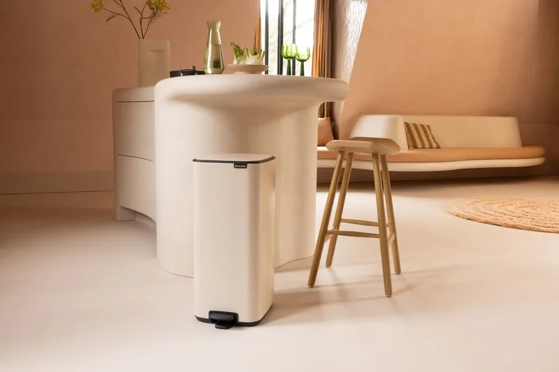 Кош за смет Brabantia Bo Pedal 30L, Soft Beige