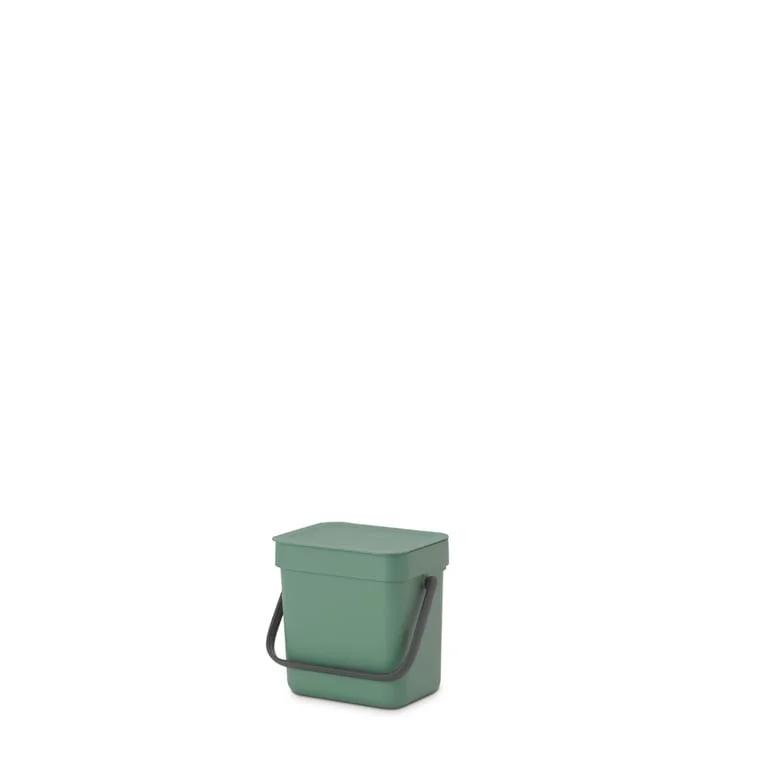 Waste Bin Brabantia Sort&Go 3L, Fir Green