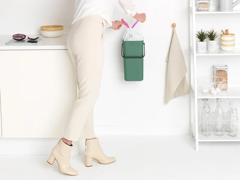 Кош за смет за разделно събиране Brabantia Sort&Go 12L, Fir Green