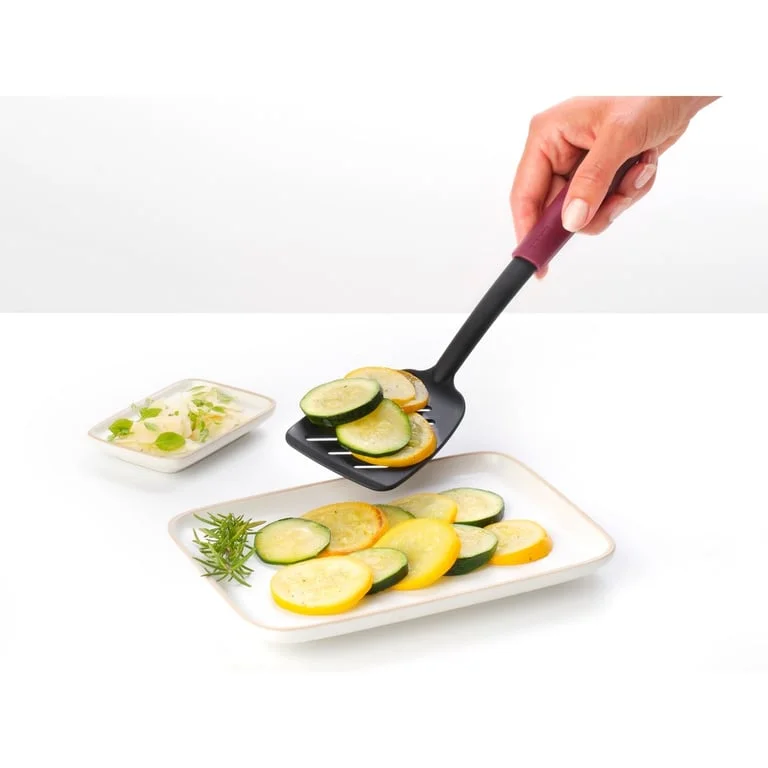 Cook and Serve Spatula BrabantiaTasty+ Aubergine Red