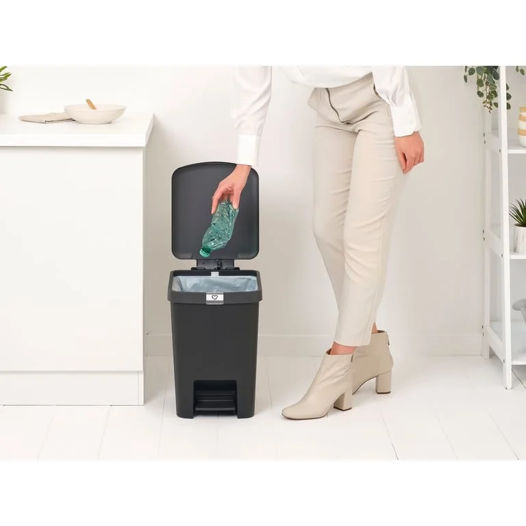 Pedal Waste Bin Brabantia StepUp 25L, Dark Grey