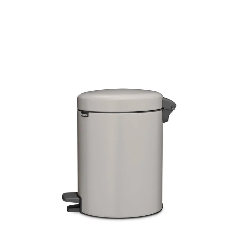 Кош за смет с педал Brabantia NewIcon 5L, Soft Grey