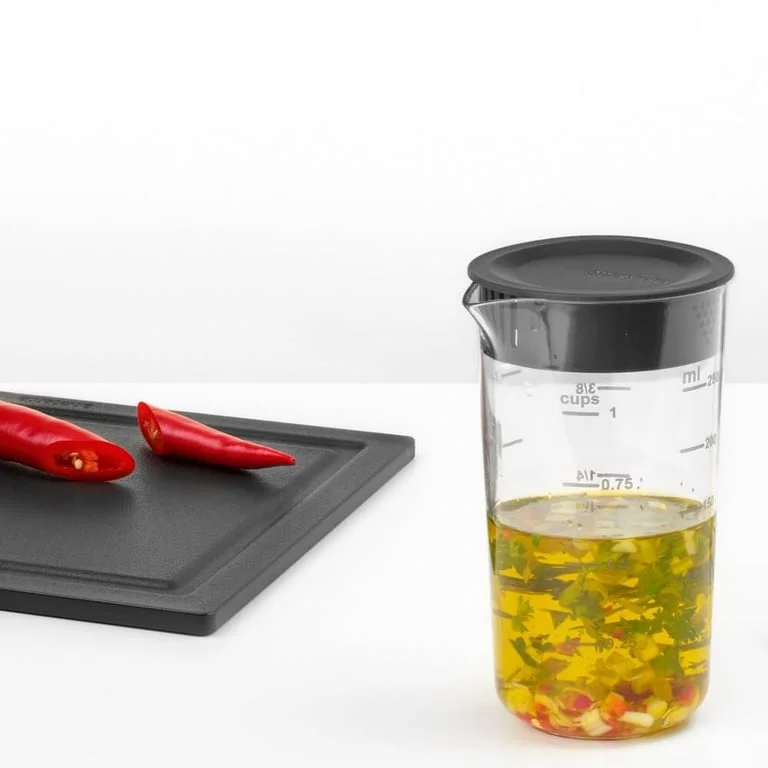 Measuring Jug Set Brabantia Tasty+ Dark Grey, 2 pcs