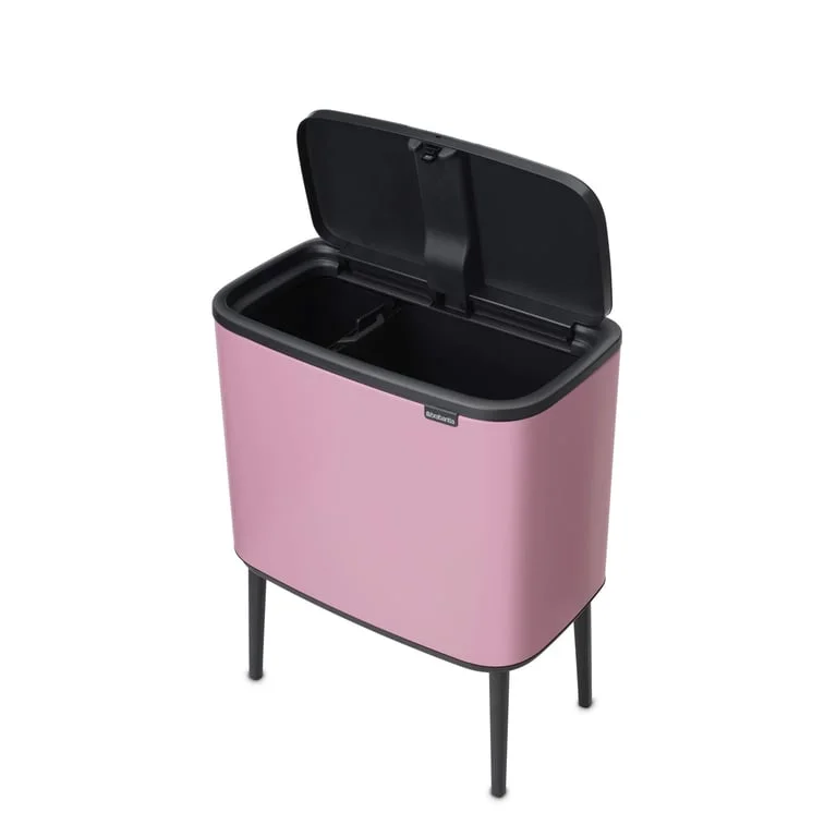 Waste Bin Brabantia Bo Touch 11+23L, Lilac Pink