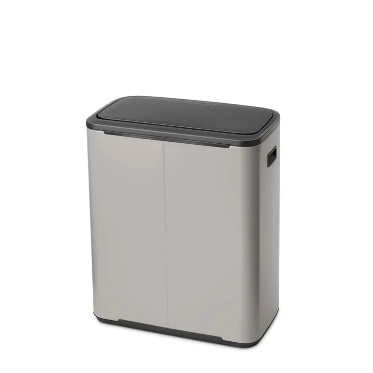 Waste Bin Brabantia Bo Touch 60L, Soft Grey