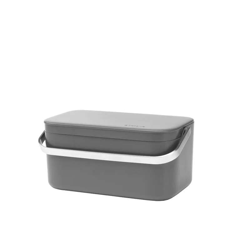Food waste caddy, Brabantia, Dark Grey