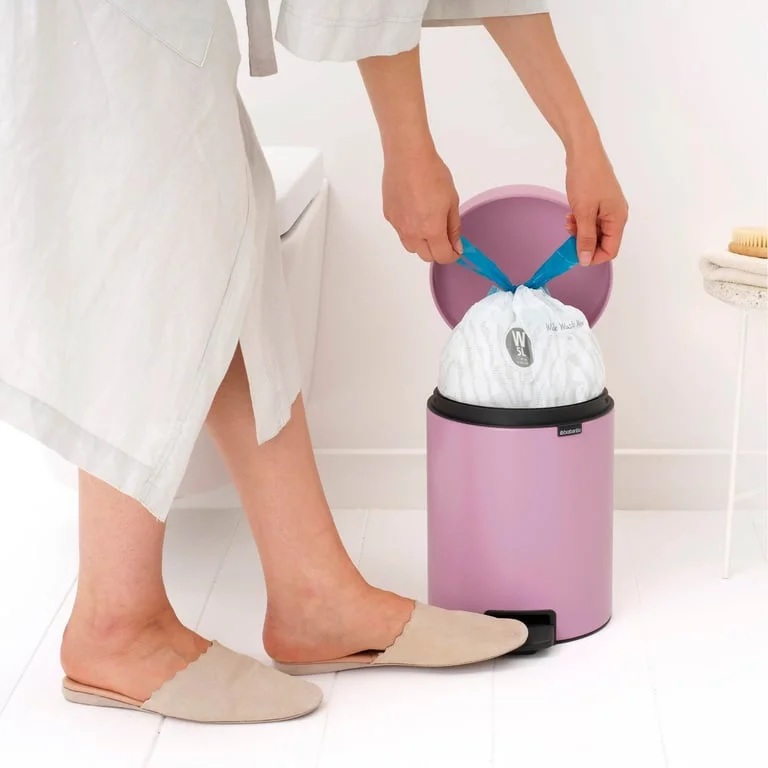 Кош за смет с педал Brabantia NewIcon 5L, Lilac Pink