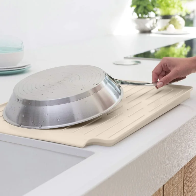Dish Drying Rack Brabantia Soft Beige