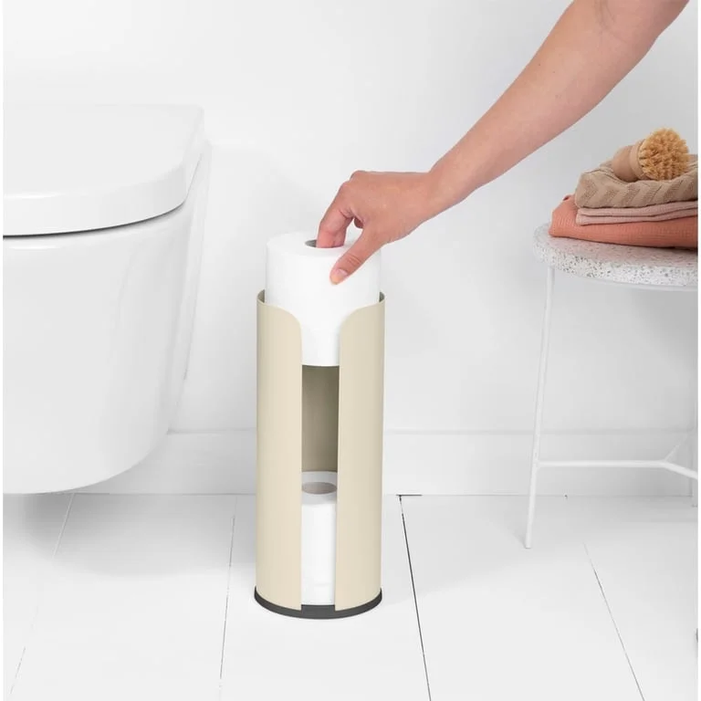Toilet Roll Dispenser Brabantia Balance Collection, Soft Beige