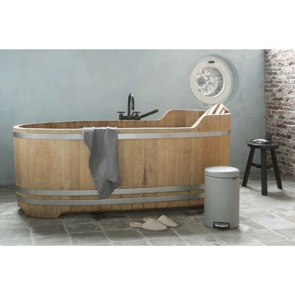 Pedal Bin Brabantia NewIcon 12 L Mineral Concrete Grey