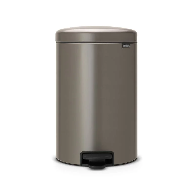 Кош за смет с педал Brabantia NewIcon 20L, Platinum