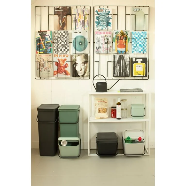 Recycle Bin Brabantia Sort & Go Stackable 20L, Fir Green