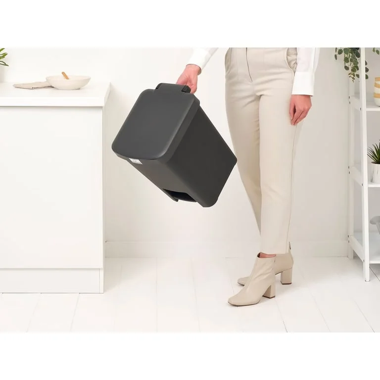 Pedal Waste Bin Brabantia StepUp 25L, Dark Grey