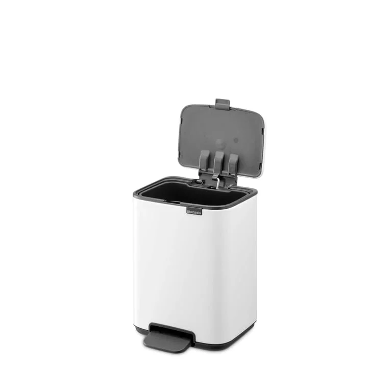 Кош за смет Brabantia Bo Pedal 4L, White