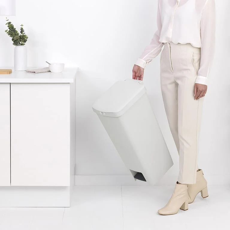 Pedal Waste Bin Brabantia StepUp 40L, Light Grey