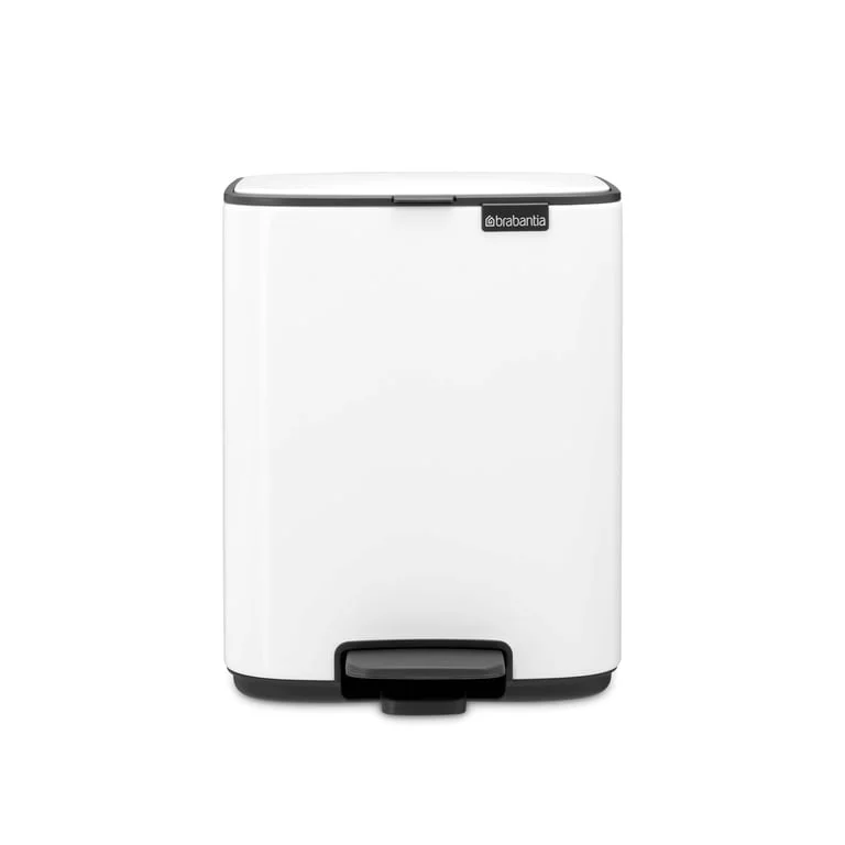 Waste Bin Brabantia Bo Pedal 7L, White