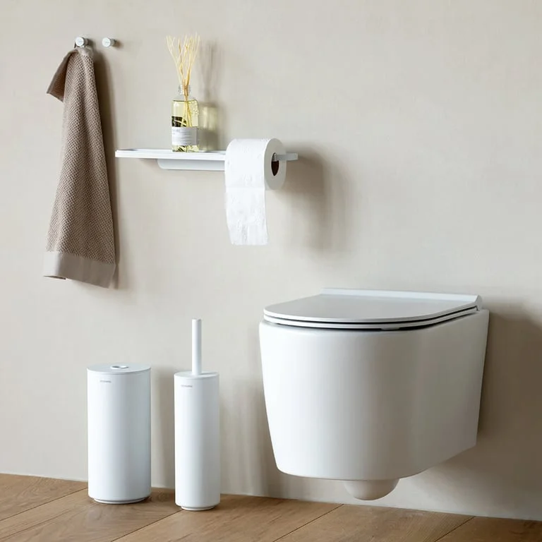 Комплект закачалка за кърпа Brabantia MindSet Mineral Fresh White 2 броя
